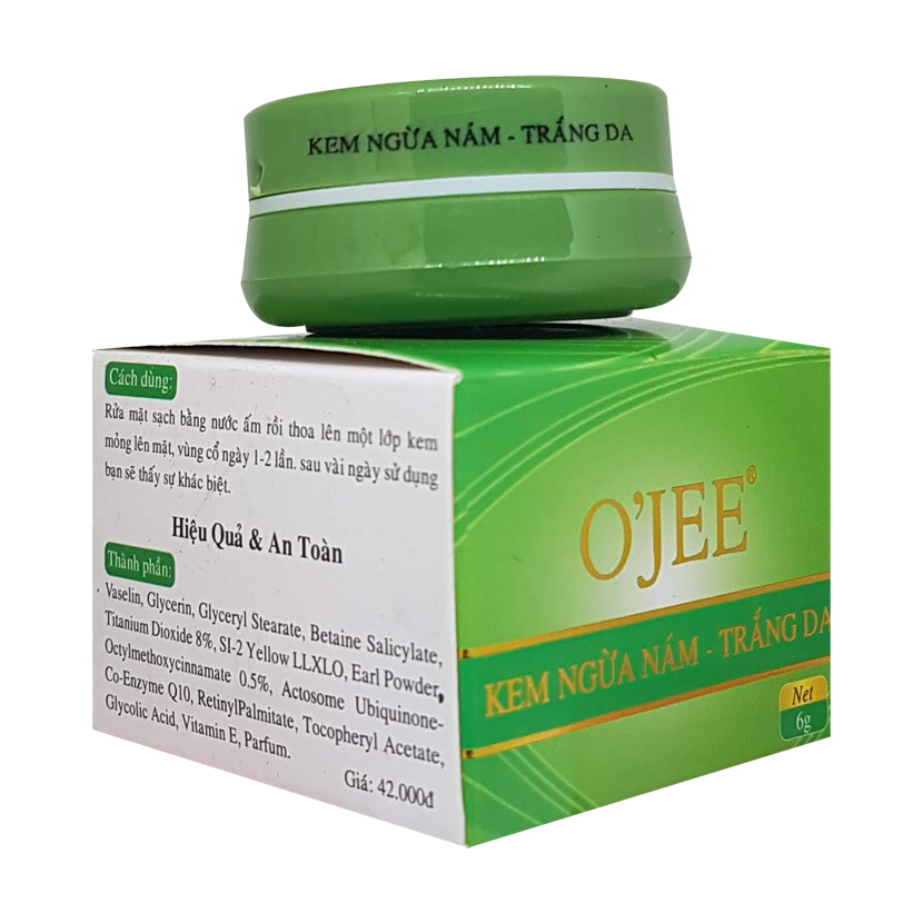 Kem ojee ngừa nám trắng da 6g - kem ojee ngừa nám trắng da 6g
