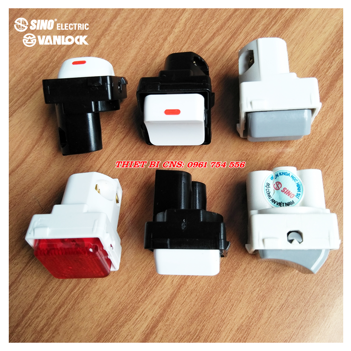 Hạt công tắc SINO Vanlock - Dòng S18A Chính hãng