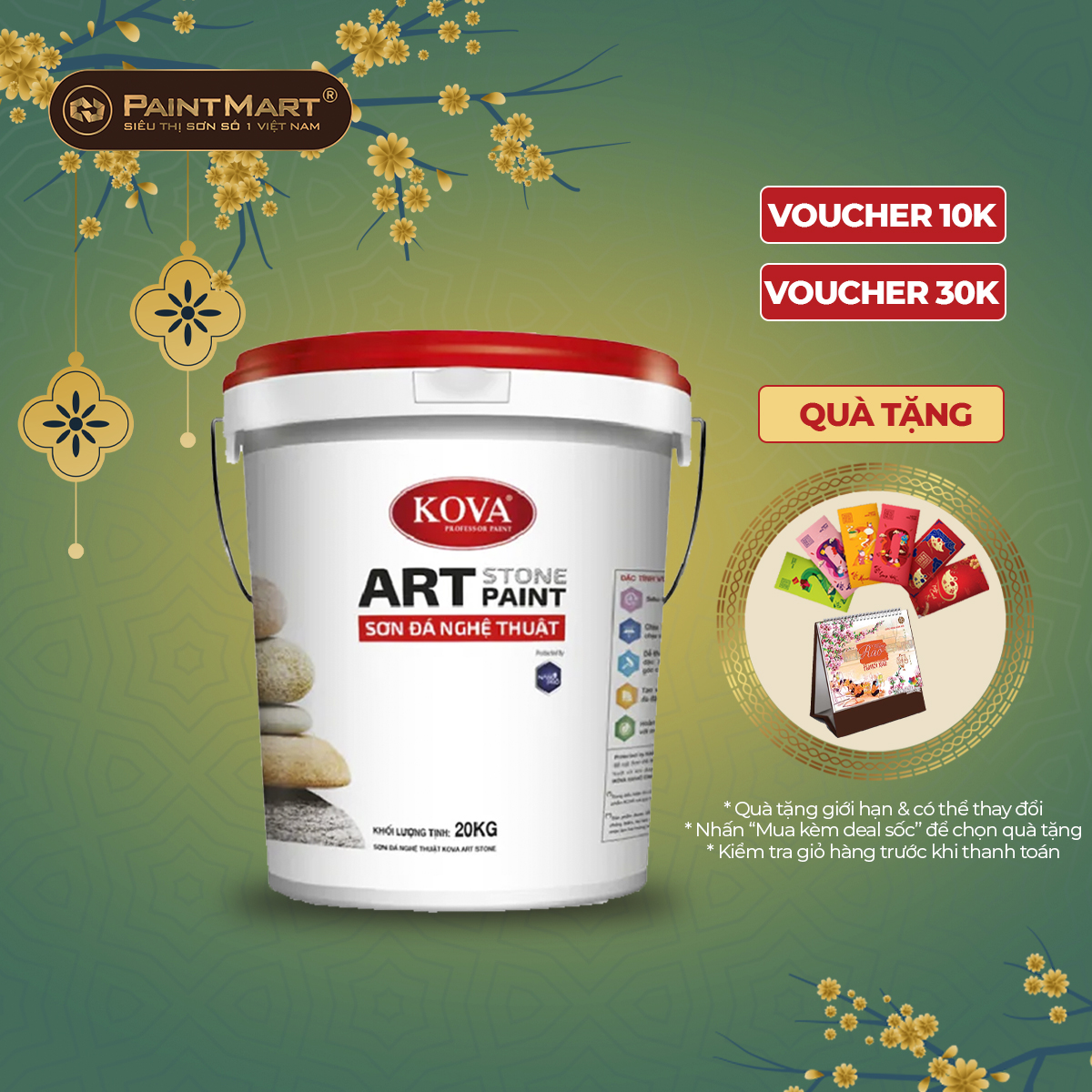 Sơn giả đá Kova thùng 5Kg