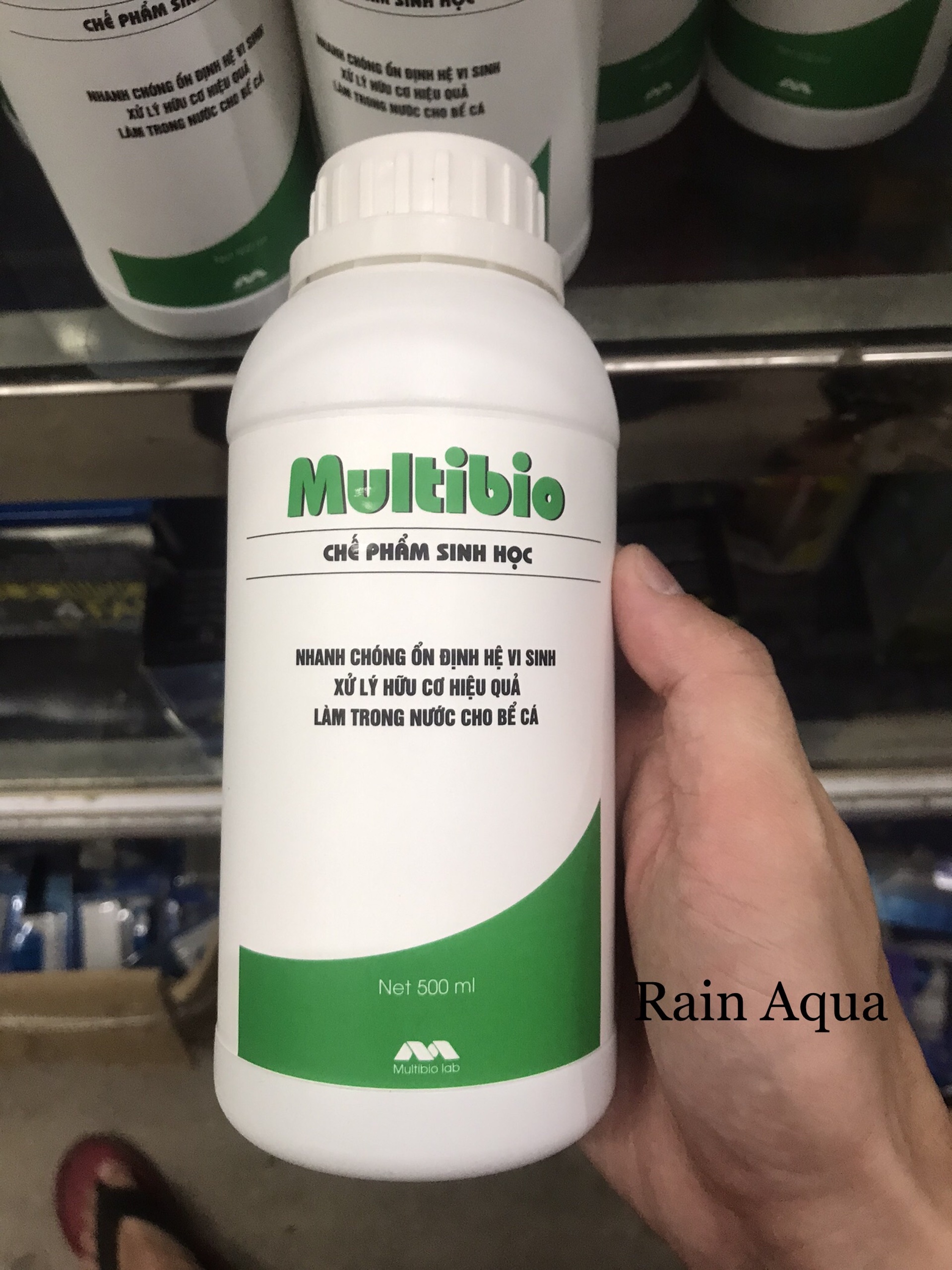 Vi sinh MultiBio - làm trong nước hồ cá thủy sinh cực nhanh