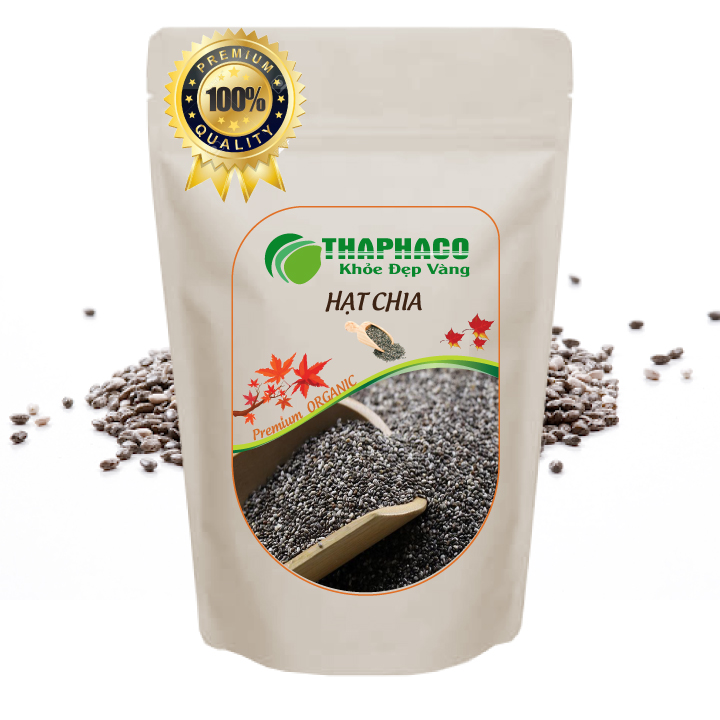 1kg Bag - Pure Chia Seeds - Clean and Fragrant Products from Tan Phat Herbs
