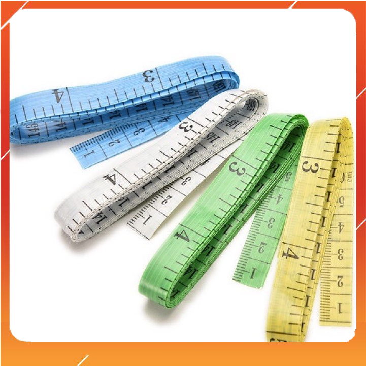 Dây đo 3 vòng, thước dây may mặc đo chiều cao bền đẹp ⚡ Hàng chất lượng cao