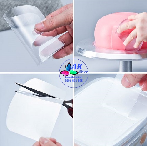 Set 5 miếng vét bột mica dẻo
