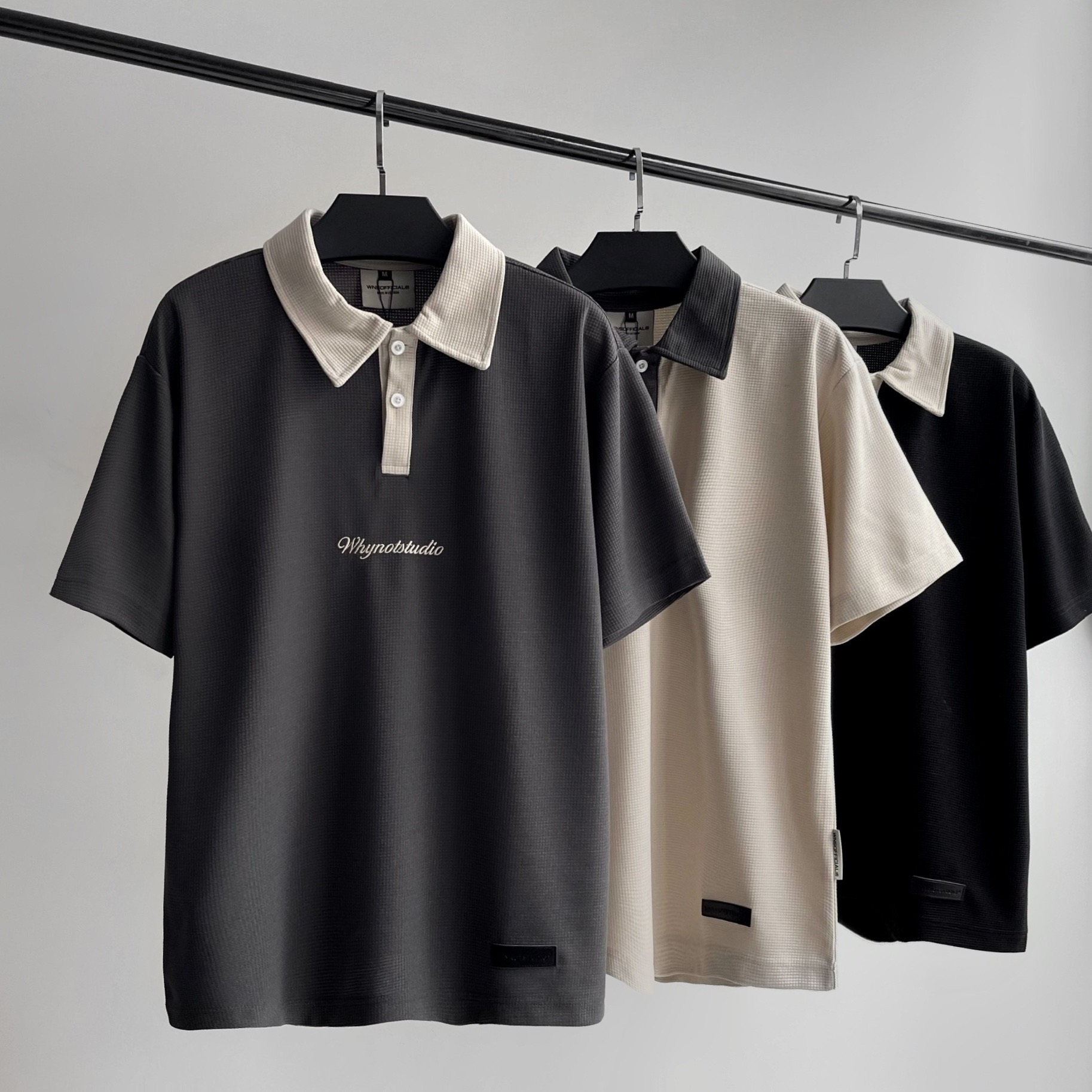 Wns wafflet polo v2 - áo polo local brand wns chính hãng