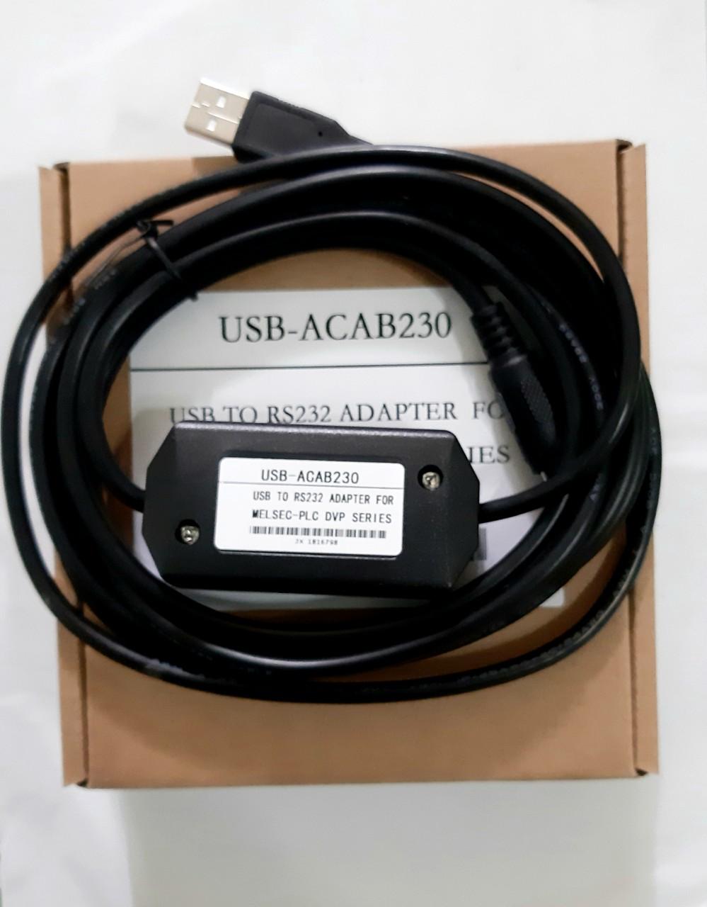 [HCM]Cáp lập trình USBACAB230 cho PLC Delta DVP ES/EX/EH/EC/SE/SV/SS