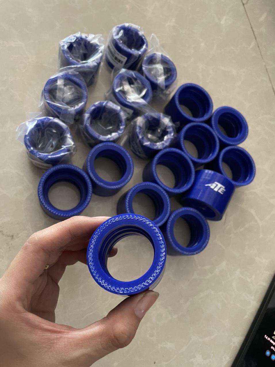 Co cao su size 38-45mm nối họng xăng nắp chao