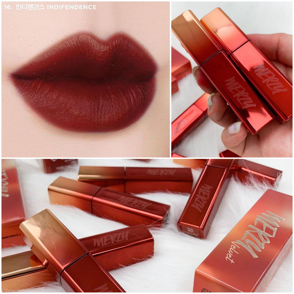 SON MERZY V3 TONE ĐỎ CHILI (V16)