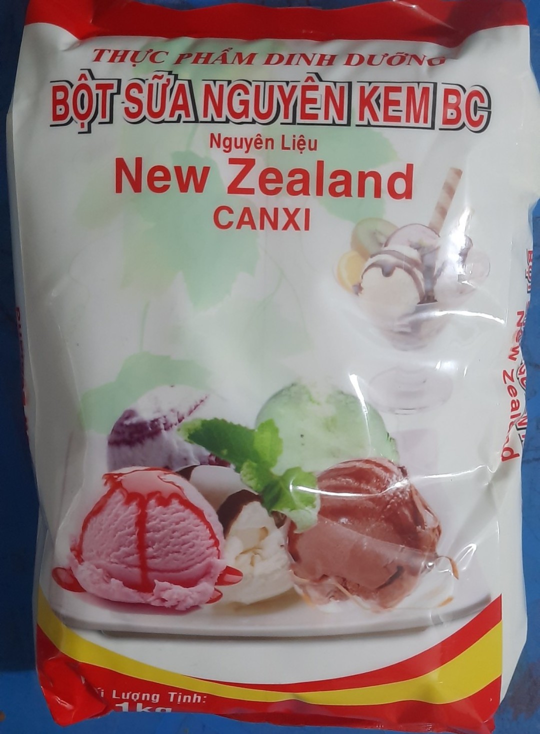1KG Bột Sữa dùng pha chế Nguyên Kem New Zealand