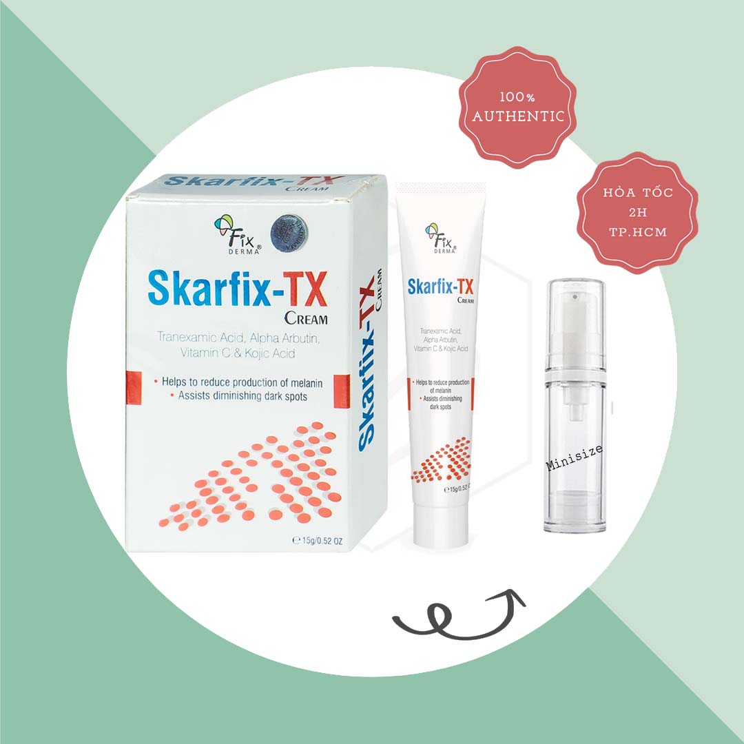 Kem giảm thâm, nám, tàn nhang fixderma skarfix-tx cream - 15g