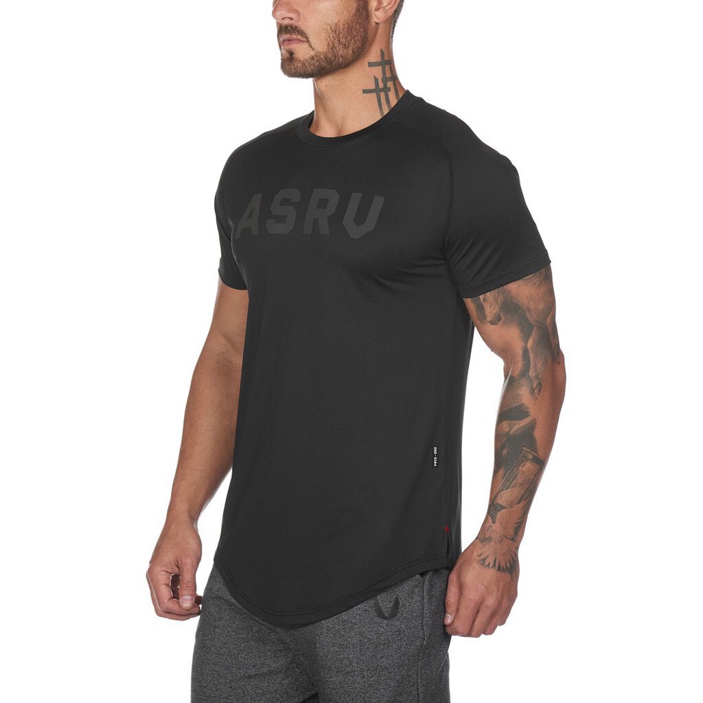 Áo Gym Nam ASRV Thun Lạnh Co Giãn 4 Chiều,Đồ Tập Gym Nam Chất( video .t.h.ậ.t.)