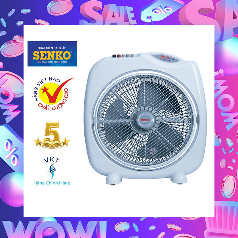 Quạt bàn đảo senko bd1410 - hàng chính hãng