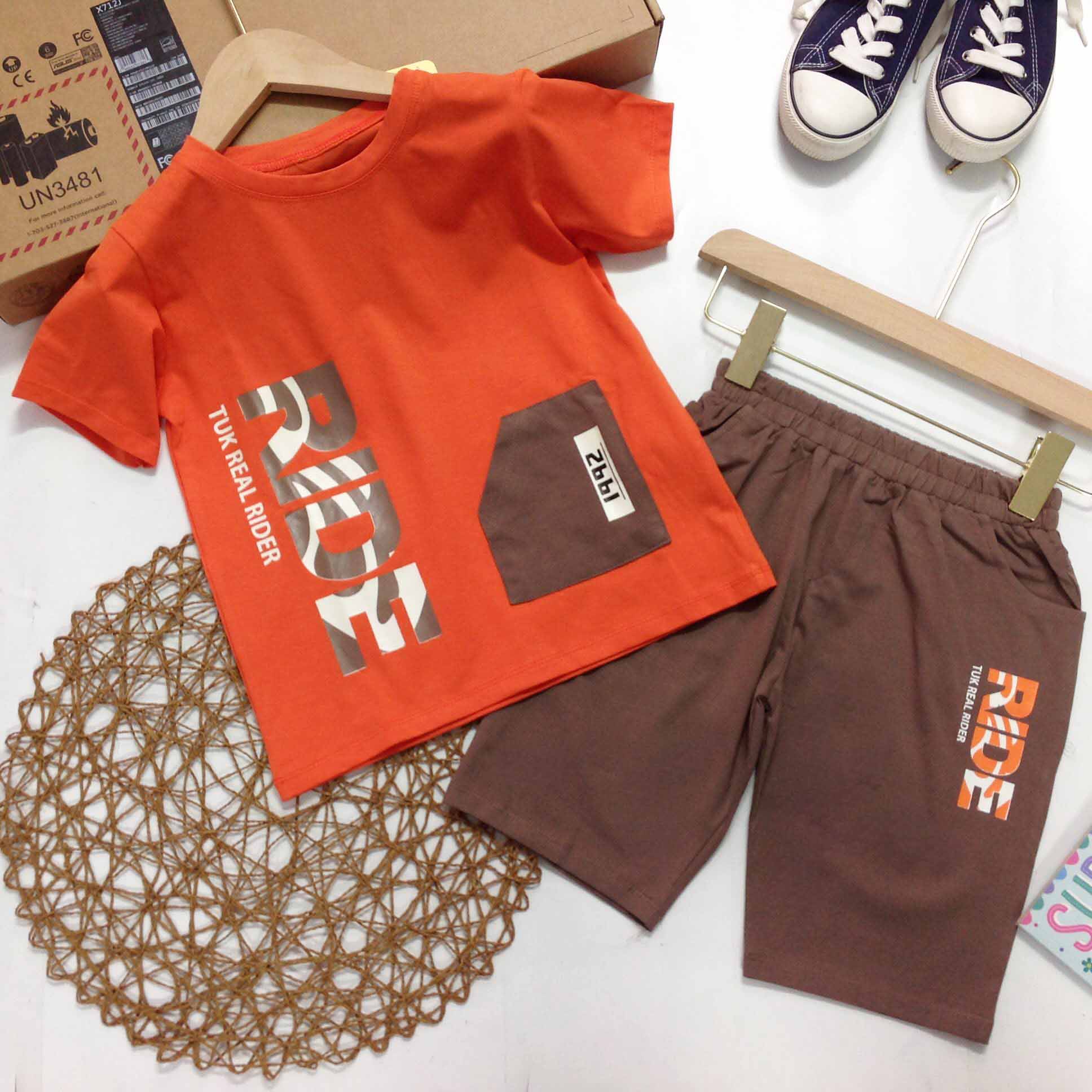 Bộ thun bé trai winbo size đại
