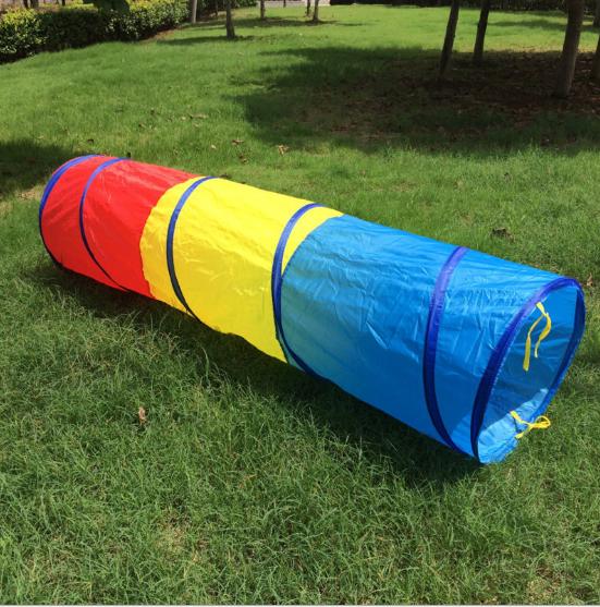 hầm chui vải/ Ống chui 2 đầu bằng vải dài 1,8m đường kính 46 cm cho bé