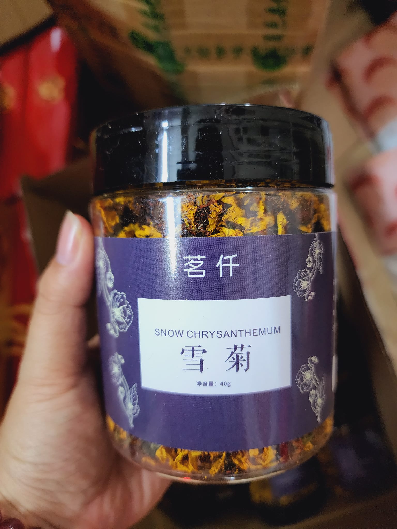 Trà cúc tuyết ( 40g thanh gan , sáng mắt, đẹp da )