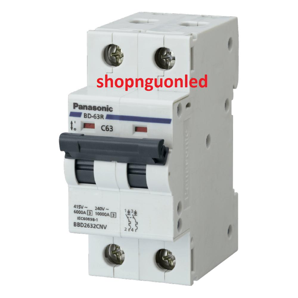 Cầu dao tự động hiệu panasonic din bbd2402cnv/bbd2322cnv/bbd2252cnv/bbd2202cnv/bbd2162cnv/bbd2102cnv/bbd2062cnv, hay còn gọi là cb cóc 2p thương hiệu 100 năm của nhật, mua gái rẻ tại shopnguonled.