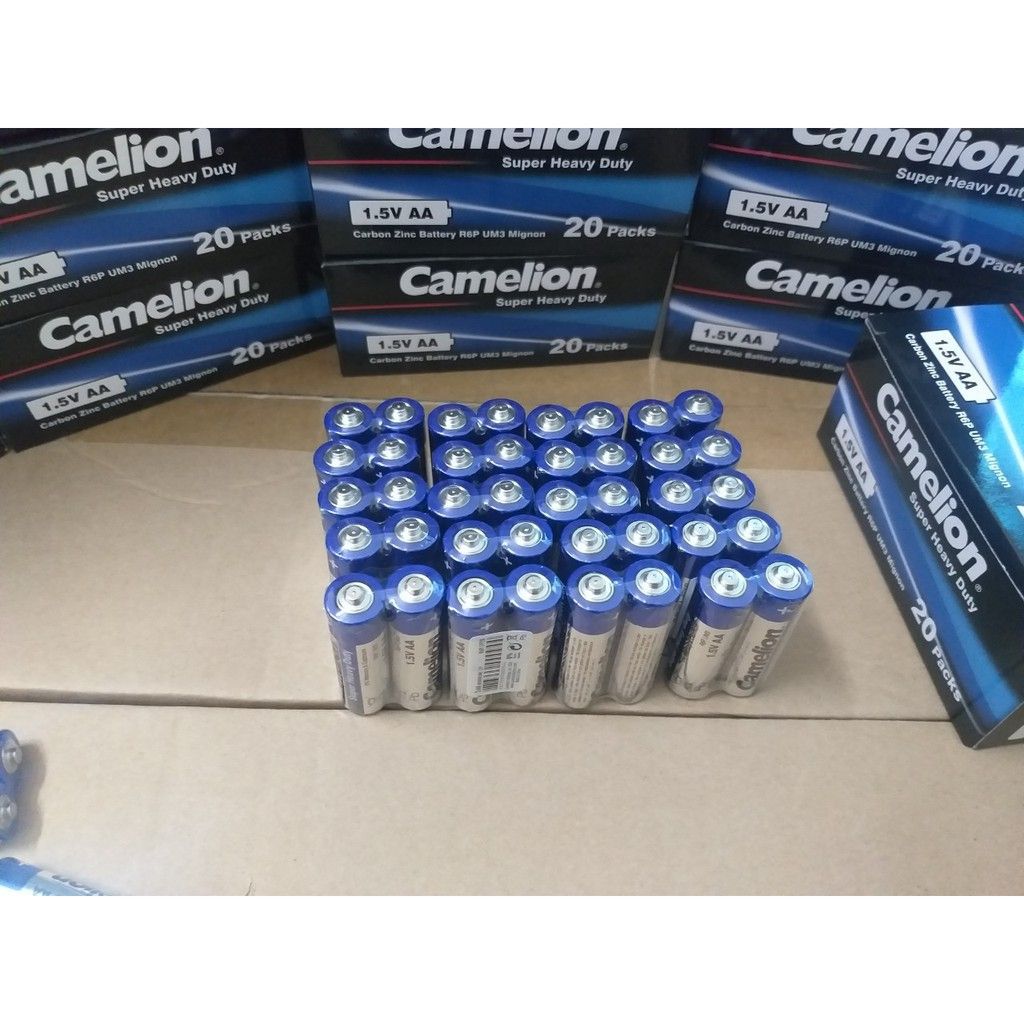 Pin 3a camelion chính hãng hộp 20 cặp 2 viên