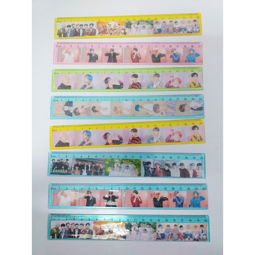 Thước nhựa bts