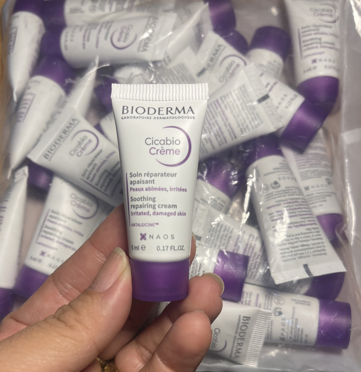 Kem dưỡng phục hồi da Bioderma Cicabio Creme minisize 5ml