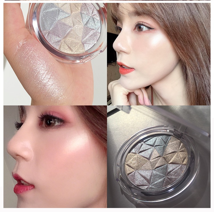 Phấn Nhũ Lục Giác Bắt Sáng Hilight BUEQCY Hàng Nội Địa Trung