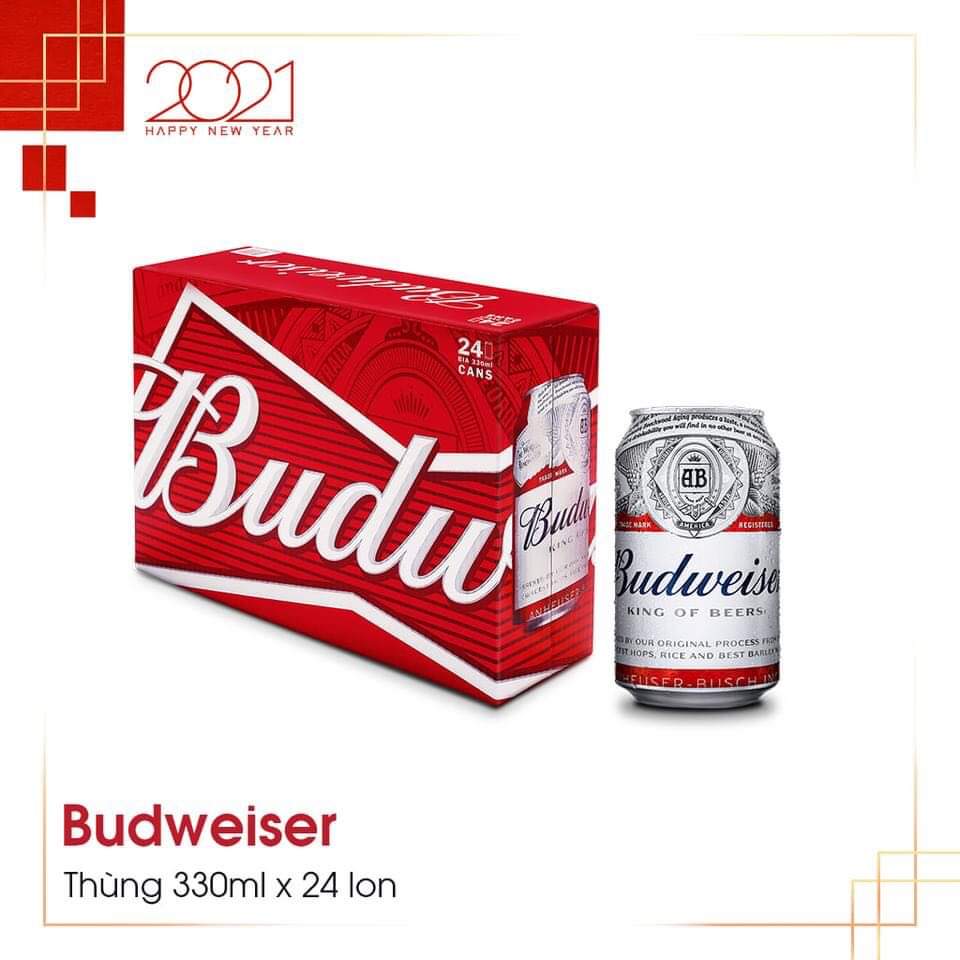 BIA BUDWEISER XUÂN 2021 CÓ TRÚNG THƯỞNG