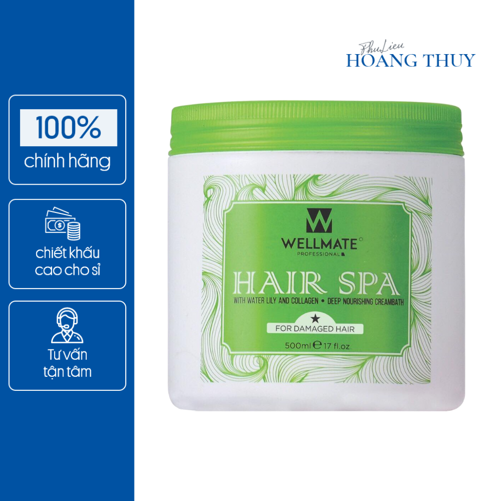 Dầu hấp siêu mượt 1 sao wellmate hair spa