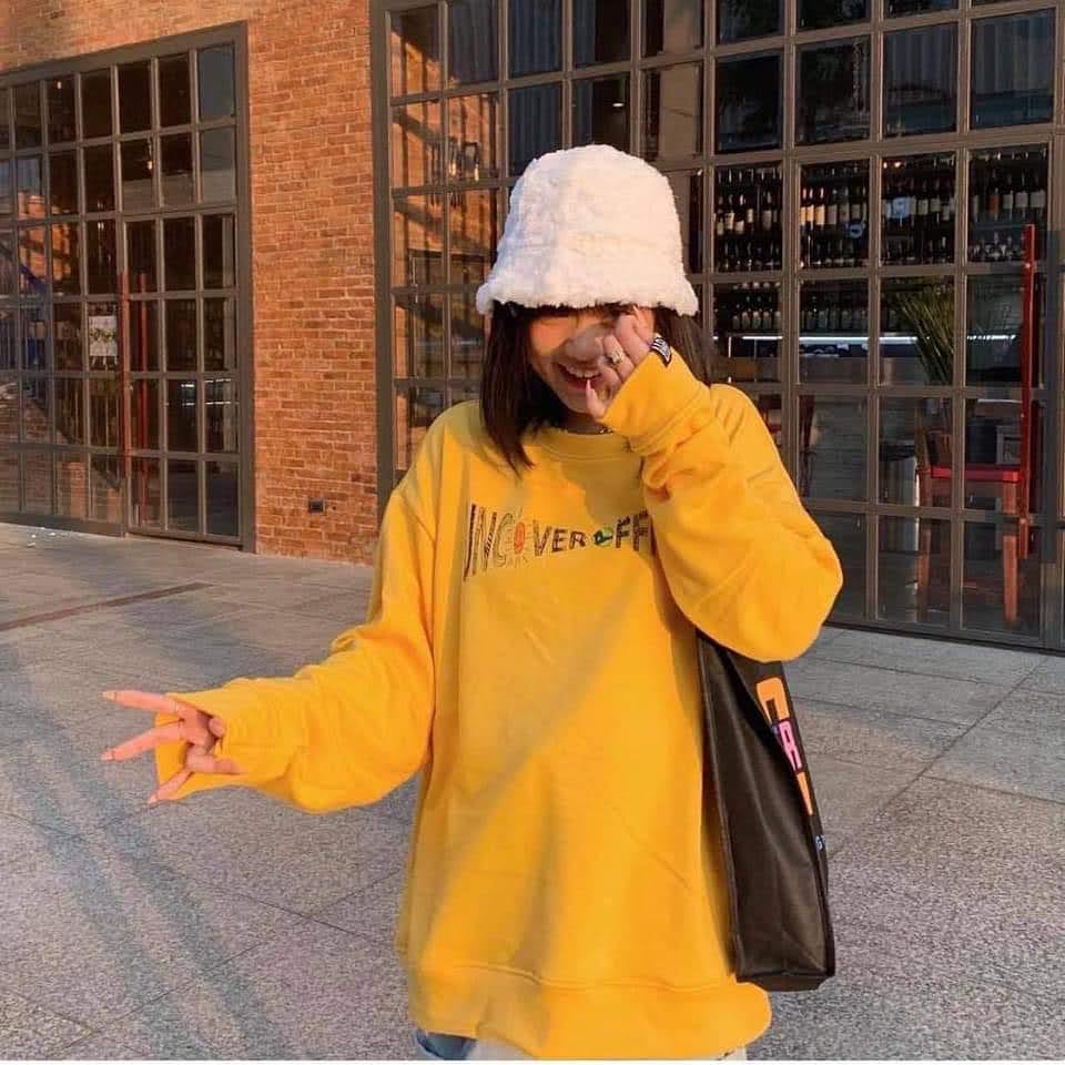 [HCM]Áo Sweater hinh siêu đẹp dễ thương (Nỉ ngoại cao cấp) Hình thật 100%