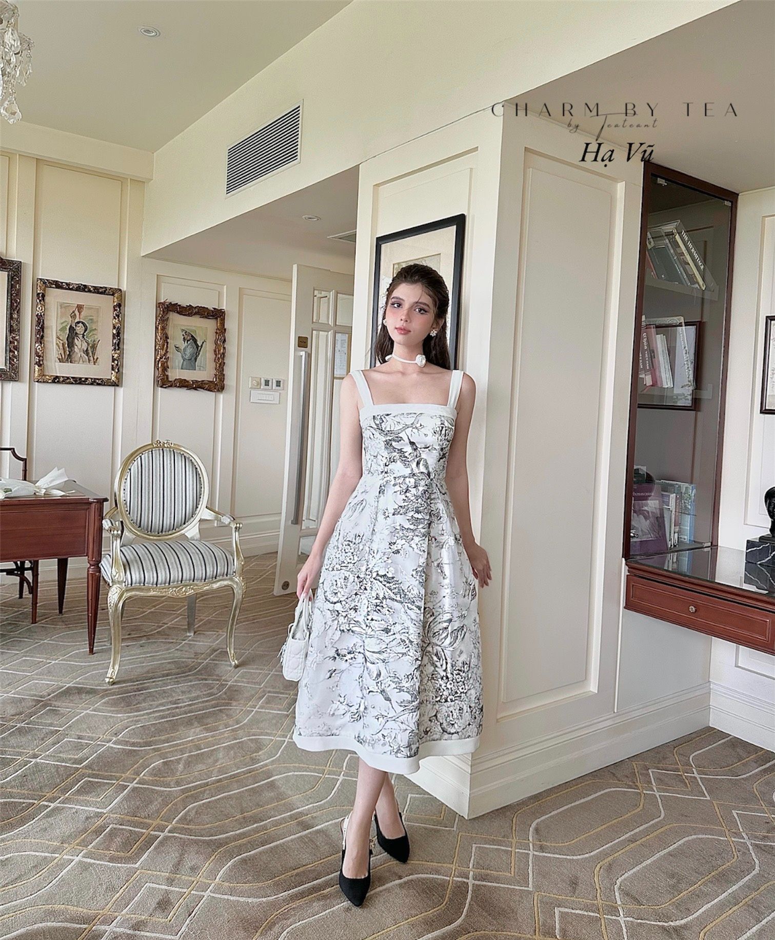 Thiết kế charm by tea: hạ vũ dress