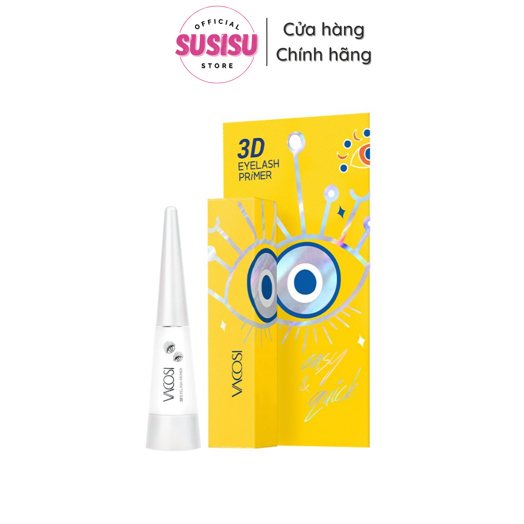 Keo dán mi VACOSI NATURAL STUDIO EYELASH 3D PRIMER Phiên Bản Ngọc Trai 8ml SUSISU- HCM