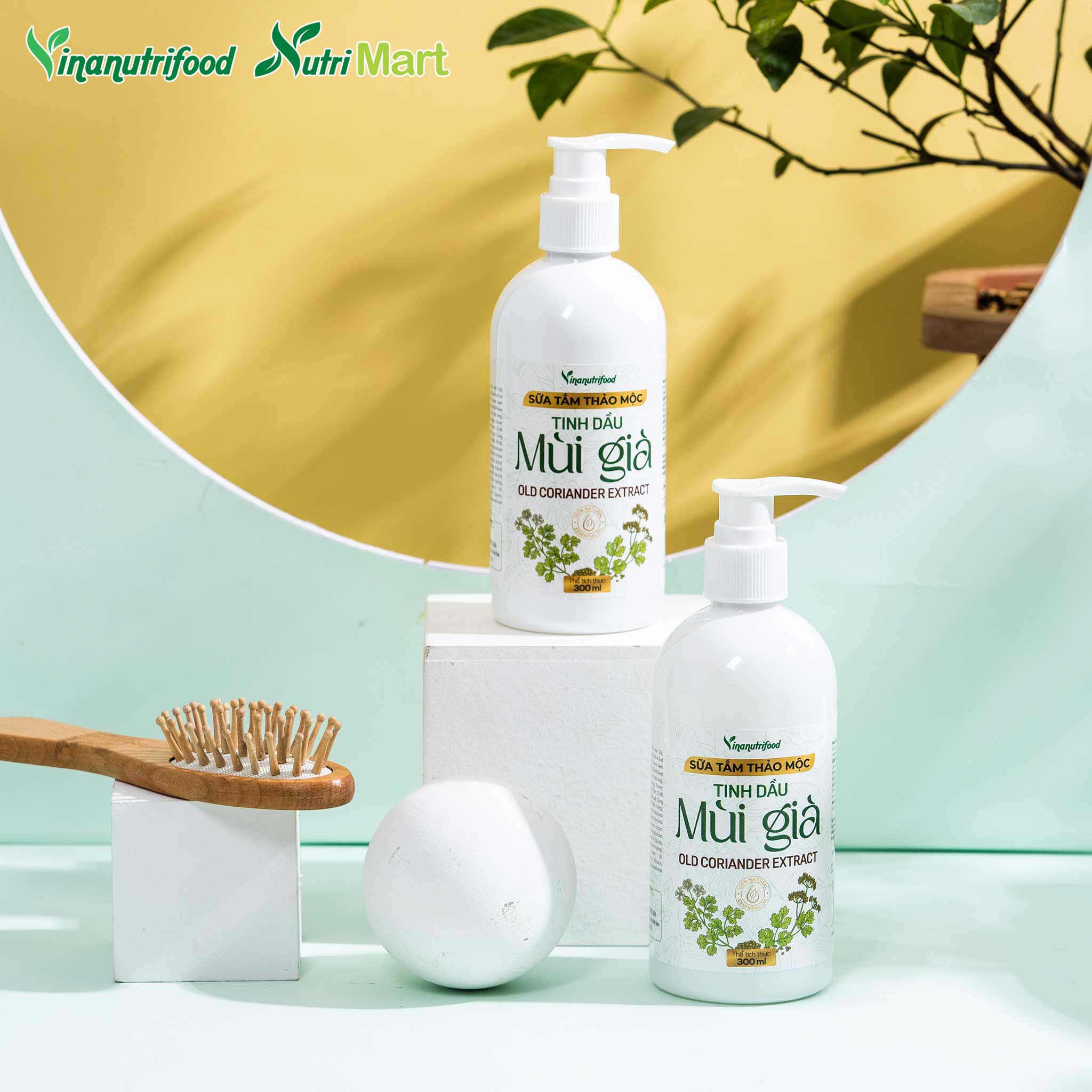 Dầu gội thảo dược Mùi già hạt na giúp tóc mềm mịn chắc khỏe