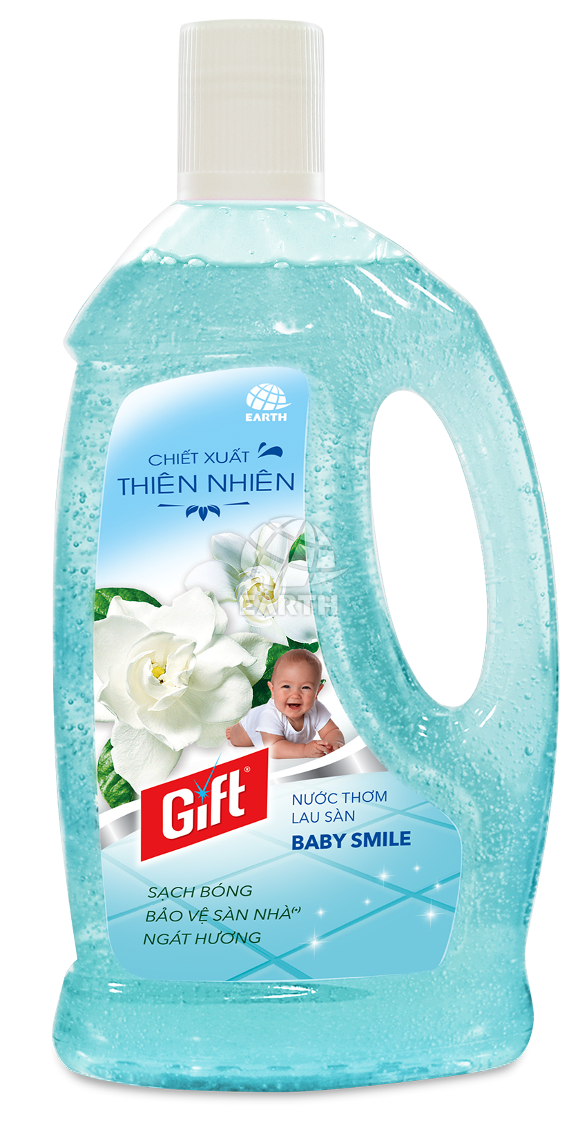 Nước thơm lau sàn Gift 1 Lít (nhiều mùi hương) - Baby Smile - Chai 1L