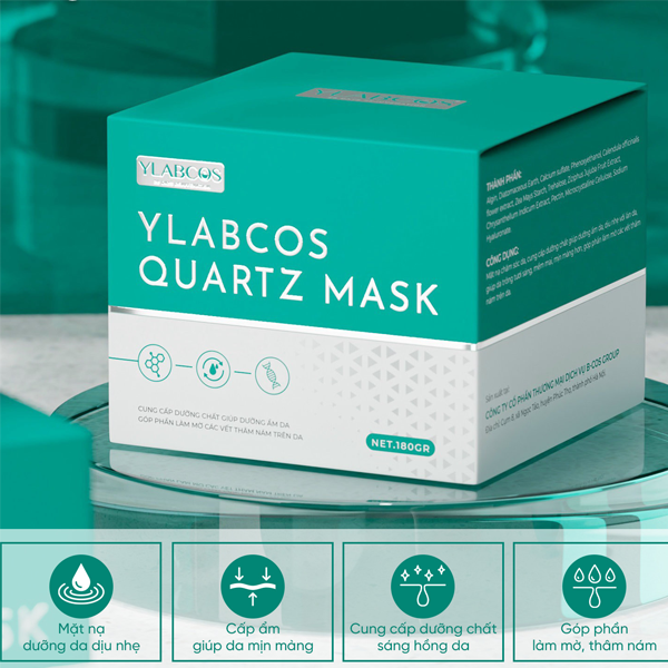 Mặt nạ thạch anh khô lamer dr. lacir - ylabcos quartz mask