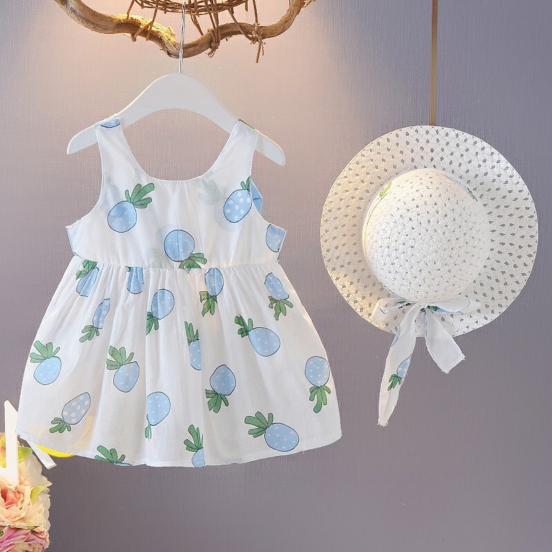Váy nơ cà rốt siêu xinh cho bé gái 10-20kg