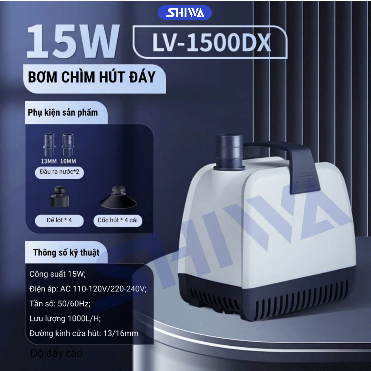 Sobo aquarium pump full size 7w/25W/35W/55W/80W/110W aquarium water pump-aquarium water pump, rock pump multi-functional water filter pump-Shiwa aquarium - 3