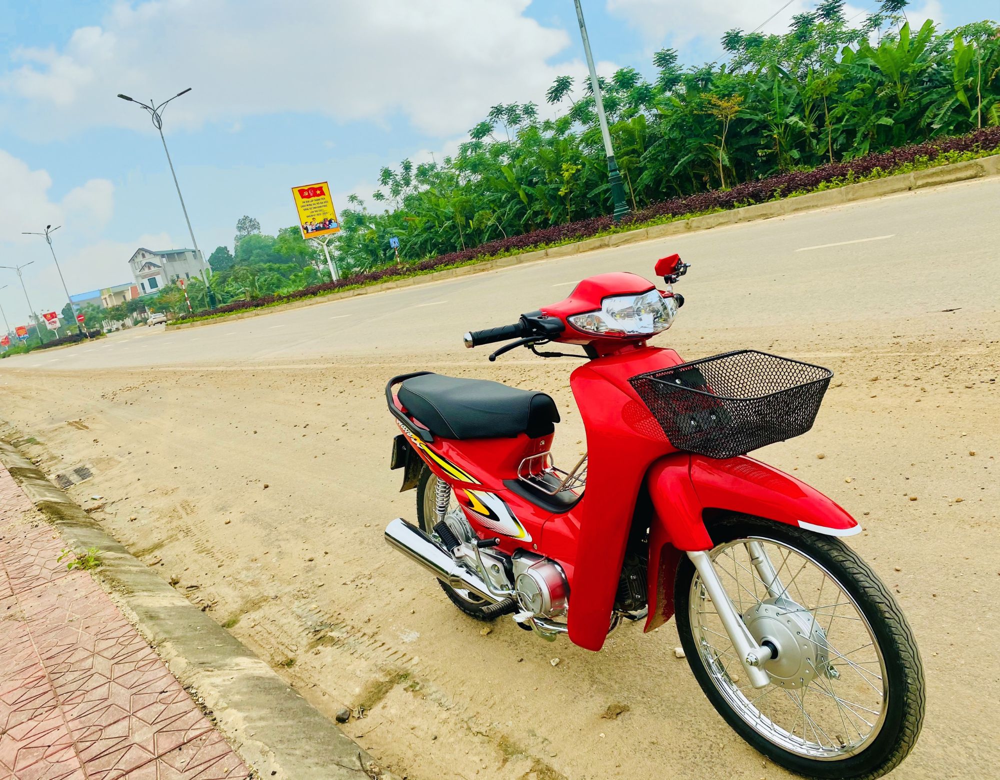 Giỏ xe wave nhỏ bao đẹp -sale5%