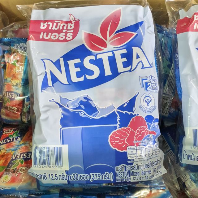 Trà Dâu Mix Hòa Tan Nestea Thái Lan (Túi 30 Gói)