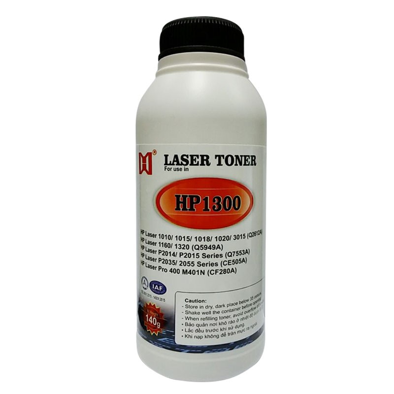 Mực nạp HP1300 dùng cho hộp mực 12A/ 49A/ 53A siêu đậm