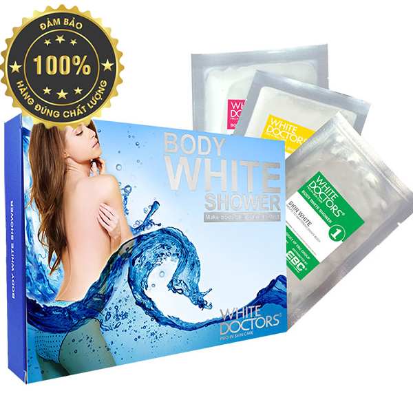 [HCM]Kem Tắm Trắng Siêu Trắng Da White Doctors 3 trong 1 (Body White Shower)