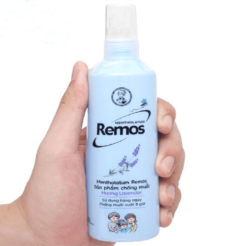[HCM]Xịt Chống Muỗi Remos Sả Chanh 150Ml - Xua Muỗi Suốt 10 Giờ