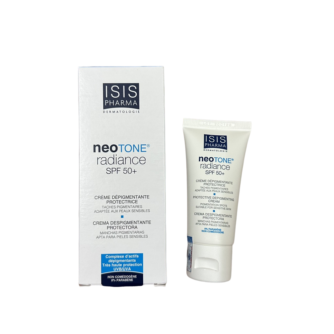 Isis pharma neotone radiance spf50 chống nắng làm mờ vết nám, sạm da - bot 30ml