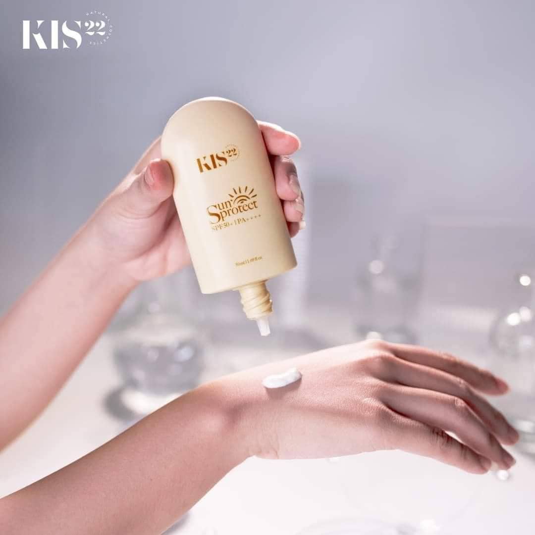 Kem Chống Nắng Kiss22 chống nắng vượt trội, ngăn ngừa sạm, nám, dưỡng ẩm sâu cho làn da - BODIMATXI
