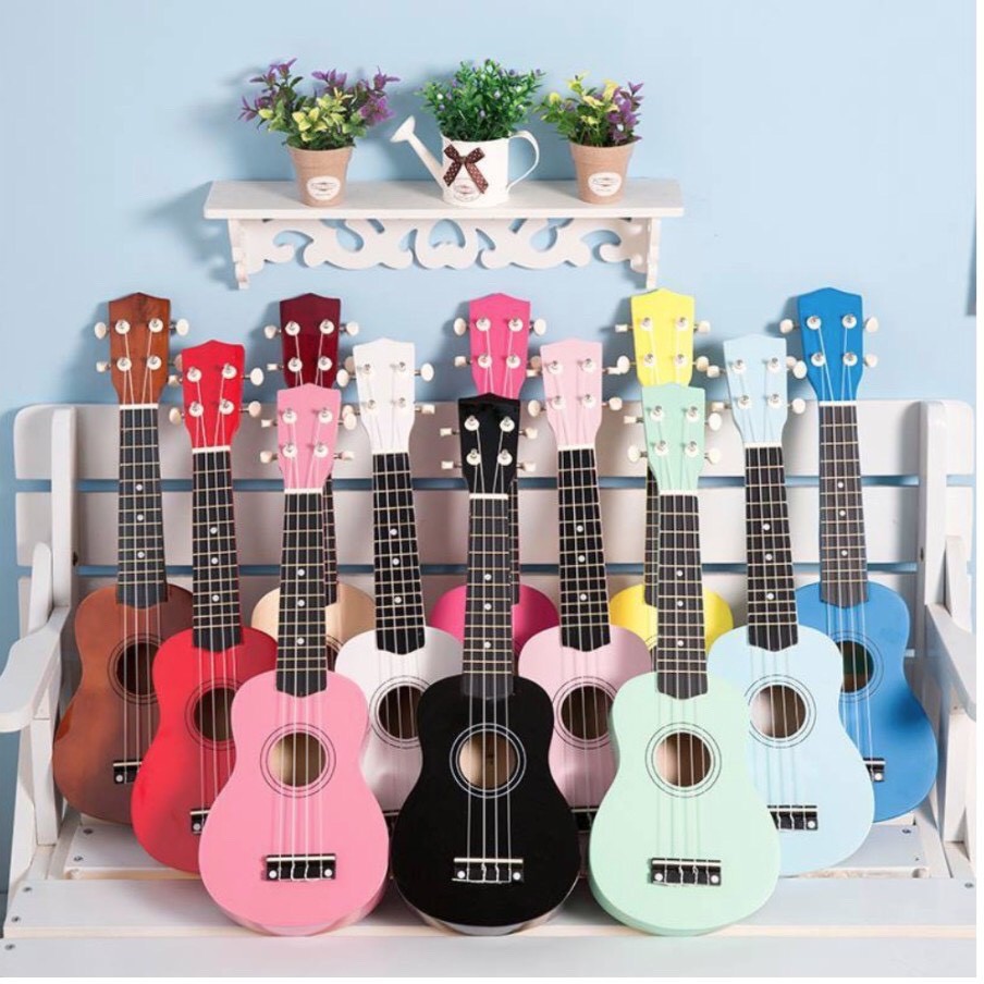 Đàn Ukulele Soprano Woim 35A15 tặng kèm bao vải chống va chạm