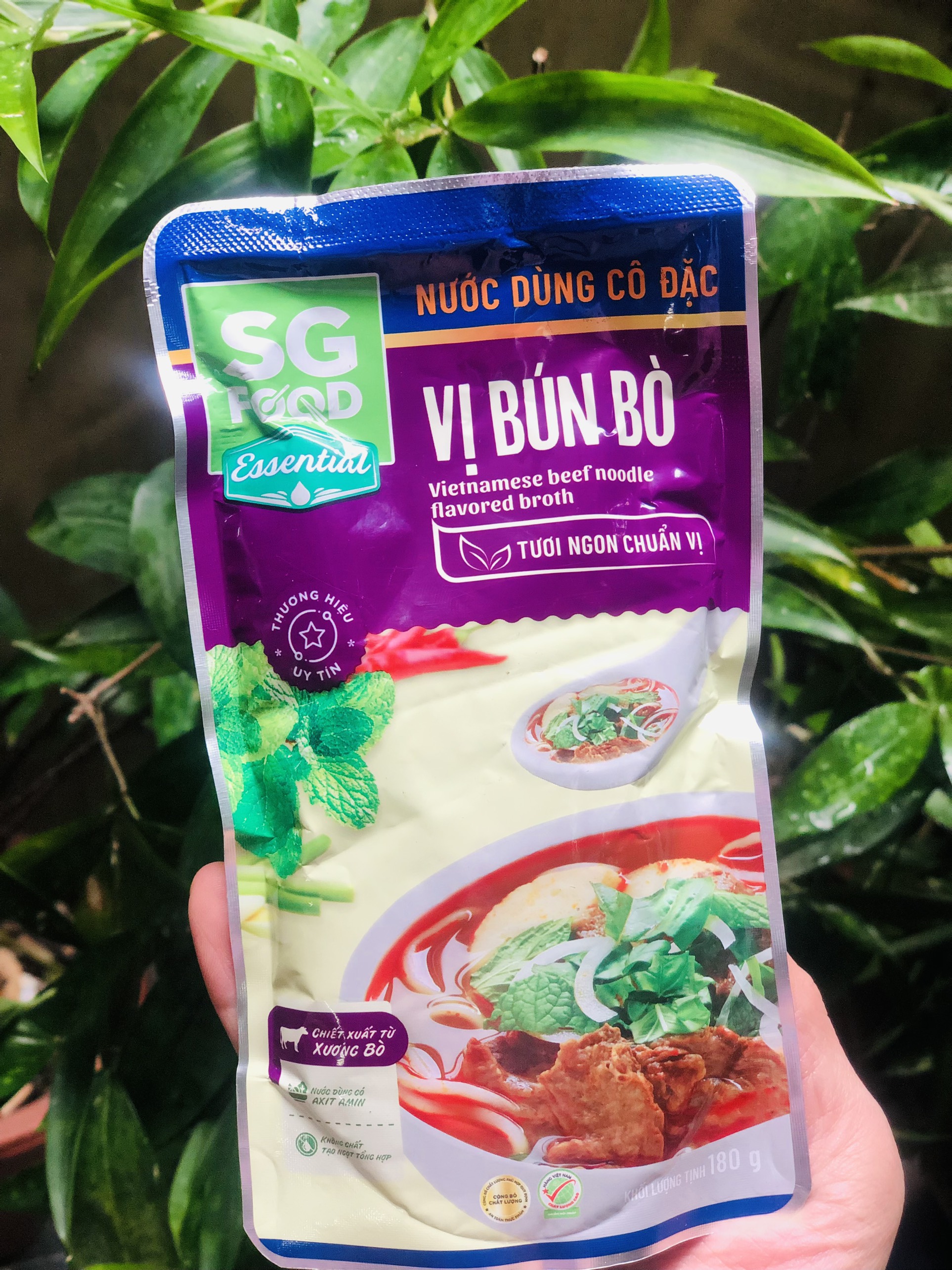 Nước dùng cô đặc vị bún bò SF Food 180gr