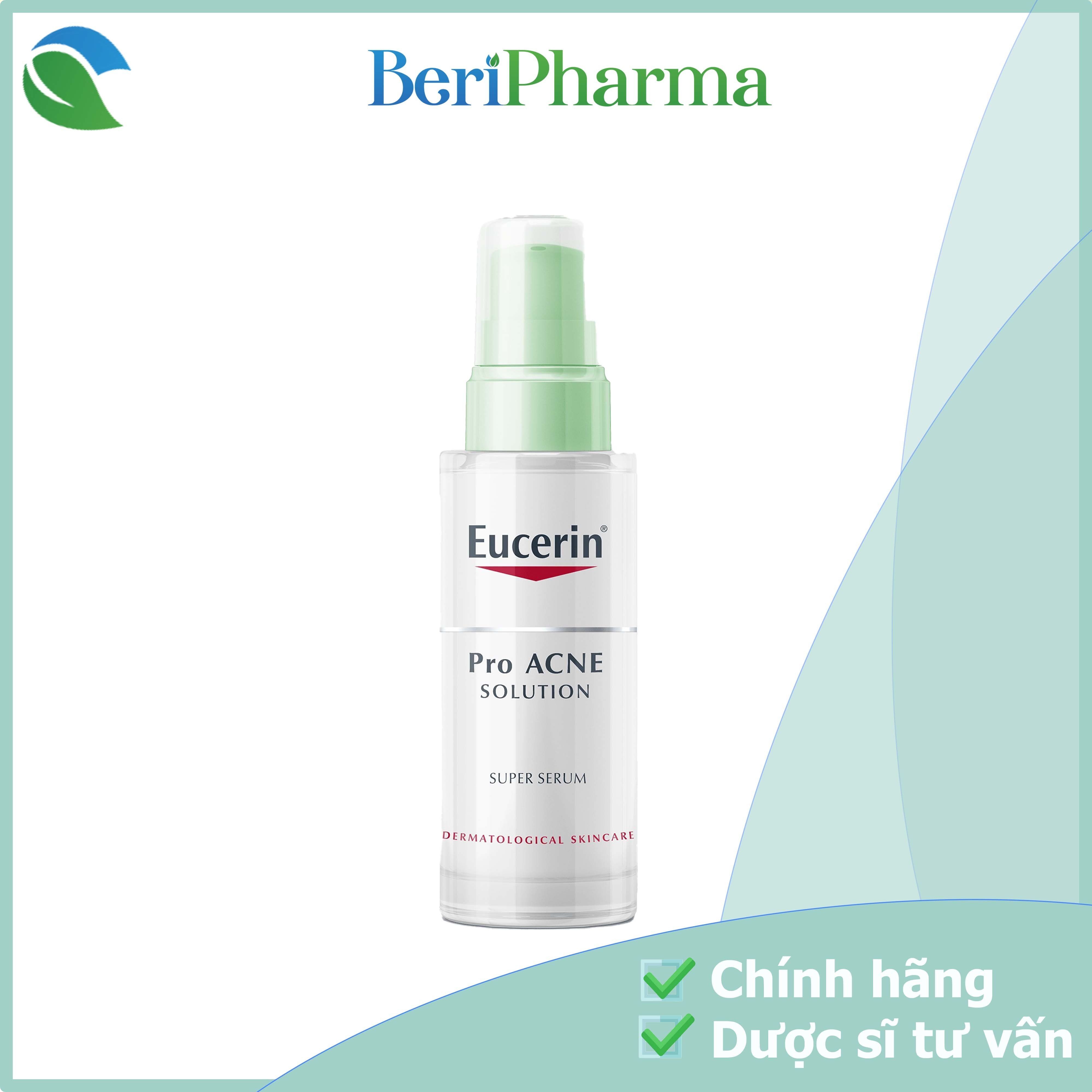 Eucerin Tinh Chất Cho Da Mụn Proacne Solution Super Serum 30ml