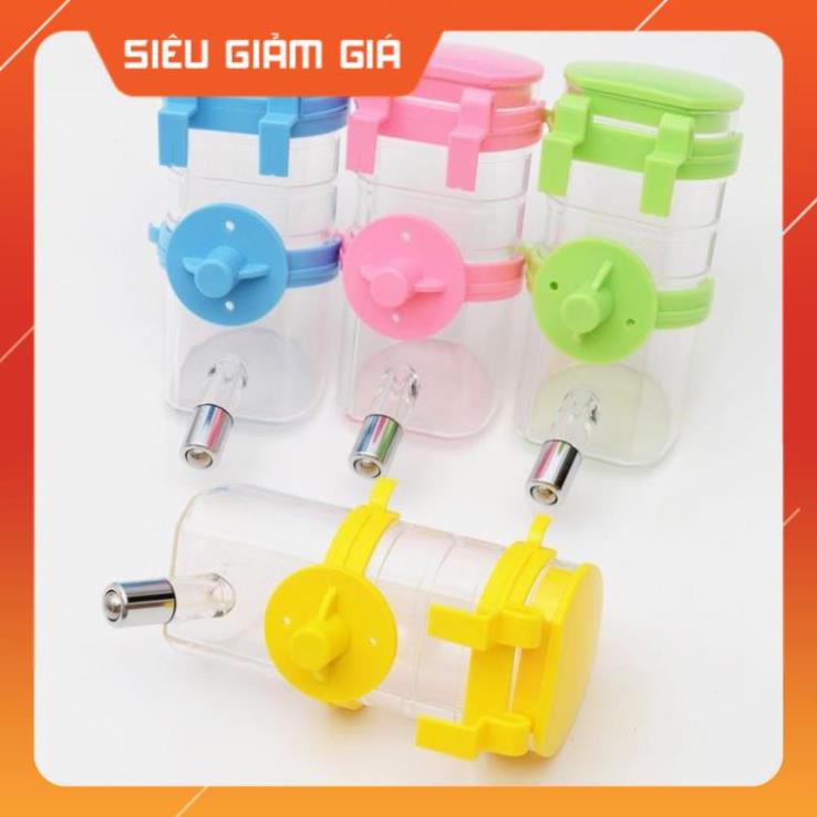 Bình nước bi treo chuồng tự động cao cấp chó mèo
