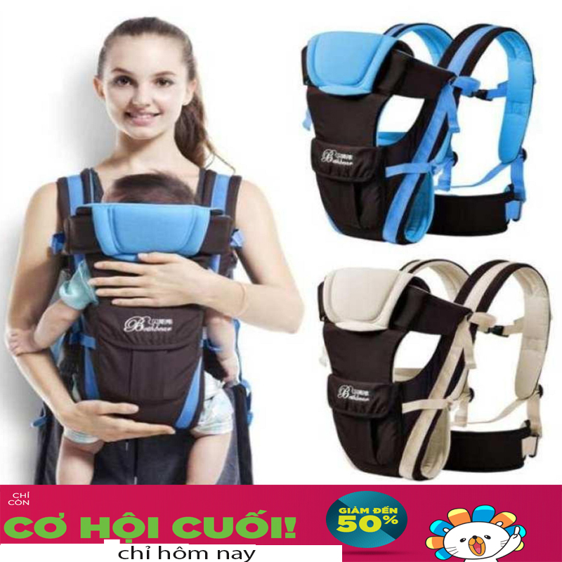[HCM]Đai Địu Em Bé Sơ SinhĐịu 4 Tư Thế Cho Bé Cao CấpAn Toàn Chắc Chắn Êm Ái Thoải Mái Cho Mẹ Và Bé Giảm Giá Sốc Trong Hôm Nay Bảo Hành 1 Đổi 1