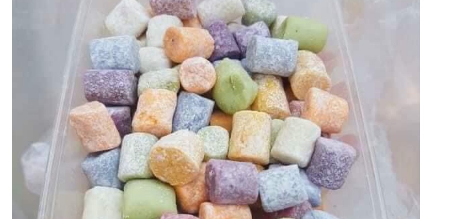 Khoai lang dẻo viên nhà làm - hộp 500g (Giao hỏa tốc tphcm )