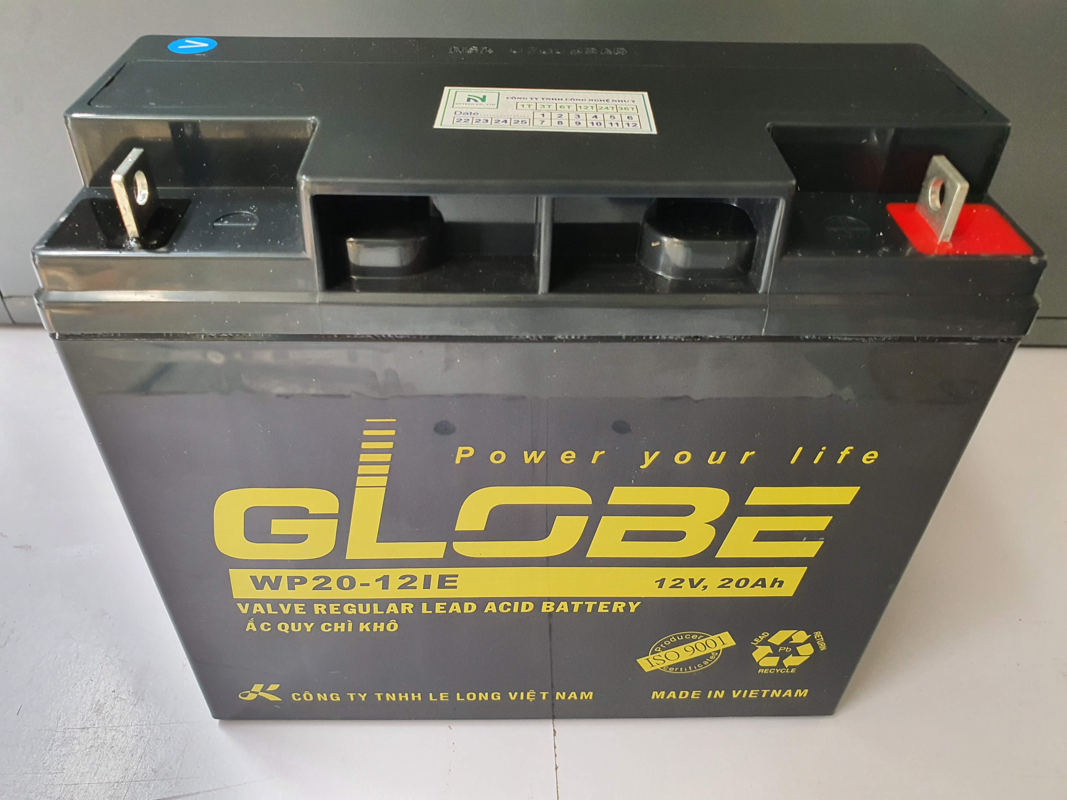 Ắc quy 12V20Ah cho bộ lưu điện ups, ắc quy cho loa kéo, ắc quy cho xe đạp điện, ắc quy cho ups apc