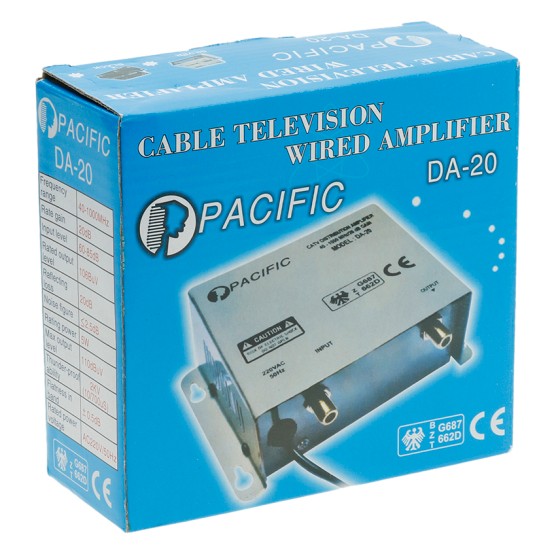 Khuếch đại truyền hình cáp DA-20 - khuếch đại truyền hình cáp cam kết hàng đúng mô tả chất lượng inbox shop để được tư vấn thêm