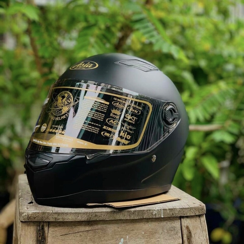 Mũ bảo hiểm fullface asia m136 - bảo hành chính hãng 12 tháng