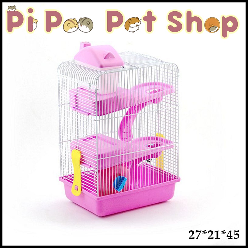 Lồng hamster - Lồng hoàng tử 3 tầng Hãng Alex Size Lớn